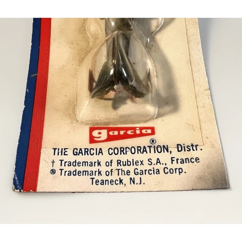 Vintage Rublex Alta Minnow Spinner Lures NOS France Garcia 10g 3/8 Oz Pair